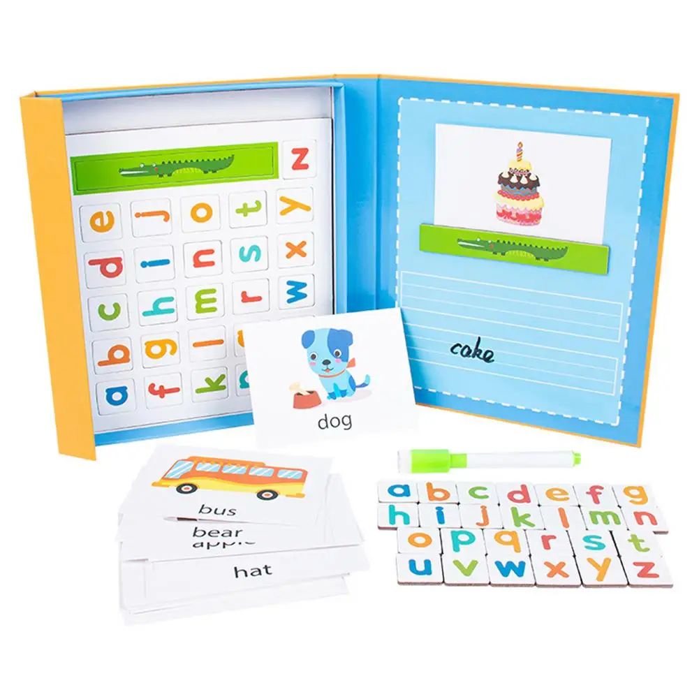 NEW Kids Paper Alphabet Letter Learning Cards Set Word Spelling Practice Game Toy English Letters Spelling Card Word Toys 
NEW Kids Paper Alphabet Letter Learning Cards Set Word Spelling Practice Game Toy English Letters Spelling Card Word Toys