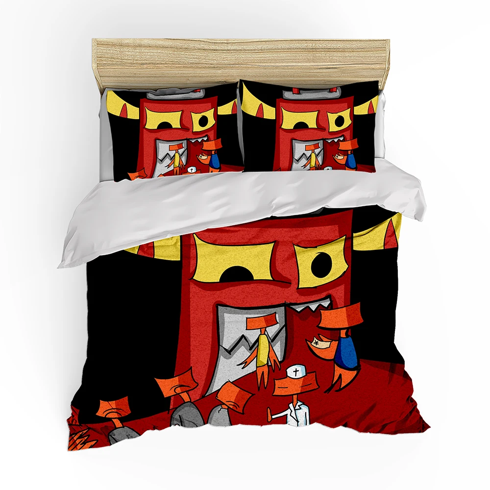Cartoon Black Duvet Cover Set Girls Boys Teens Men GIfts Bedroom Decor Bedding Set Soft Comforter Cover with Zipper
Cartoon Black Duvet Cover Set Girls Boys Teens Men GIfts Bedroom Decor Bedding Set Soft Comforter Cover with Zipper