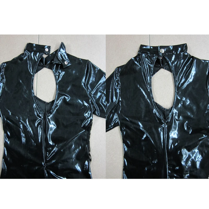 Black Leather Erotic Lingerie Temptation Body Suits PVC Erotic Leotard Costumes Latex Bodysuit Catsuit Women Leather Dresses
Black Leather Erotic Lingerie Temptation Body Suits PVC Erotic Leotard Costumes Latex Bodysuit Catsuit Women Leather Dresses