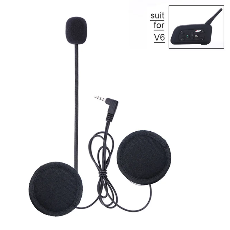1pc Bluetooth Helmet Headset Mic Speaker Intercom BT V6 1200m Durable Universal Accessory For Motorcycle
1pc Bluetooth Helmet Headset Mic Speaker Intercom BT V6 1200m Durable Universal Accessory For Motorcycle