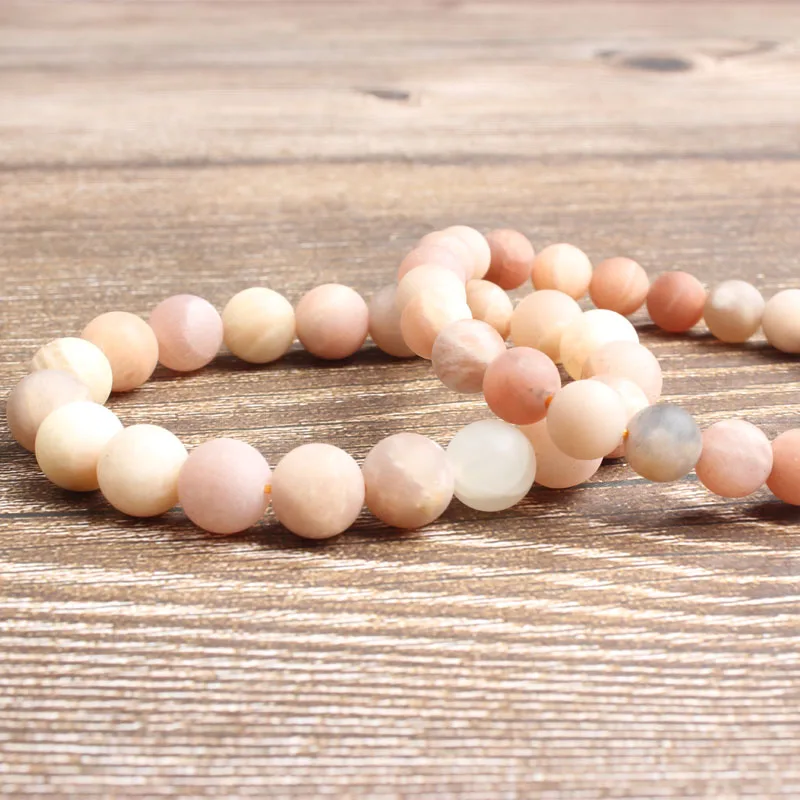 LanLi 4/6/8/10/12mm natural jewelry dull polish sunstone stones Bracelet Charms Yoga Women meditation amulet
LanLi 4/6/8/10/12mm natural jewelry dull polish sunstone stones Bracelet Charms Yoga Women meditation amulet
