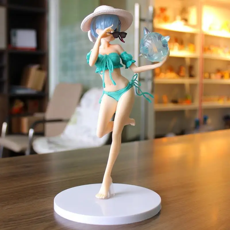 25cm Kawaii Re:Life In A Different World From Zero Anime Figure PVC Toy Cute Rem Swimsuit Krystal Ball Doll Room Decor Boy Gifts 
25cm Kawaii Re:Life In A Different World From Zero Anime Figure PVC Toy Cute Rem Swimsuit Krystal Ball Doll Room Decor Boy Gifts