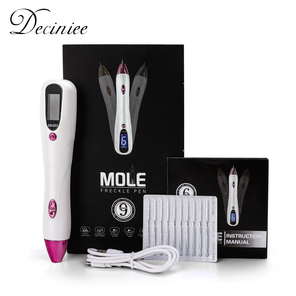 Deciniee Laser Mole Tattoo Freckle Removal Pen LCD Sweep Spot Mole Remove Wart Corns Dark Spot Remover Beauty Skin care Machine
Deciniee Laser Mole Tattoo Freckle Removal Pen LCD Sweep Spot Mole Remove Wart Corns Dark Spot Remover Beauty Skin care Machine