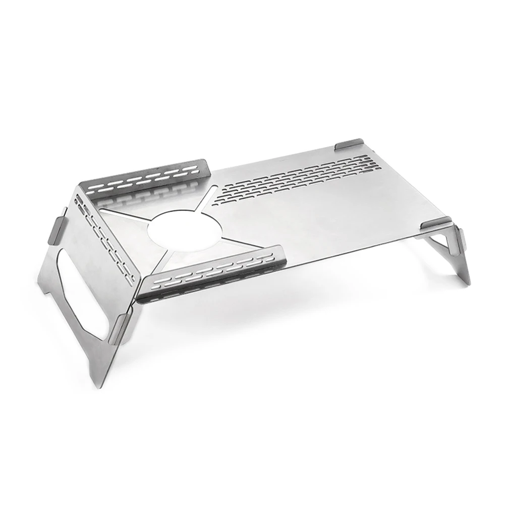Stainless Steel Folding Camping Table Mini Portable Outdoor Hiking Heat Insulation Folding Desk Gas Stove Stand BBQ Accessories
Stainless Steel Folding Camping Table Mini Portable Outdoor Hiking Heat Insulation Folding Desk Gas Stove Stand BBQ Accessories