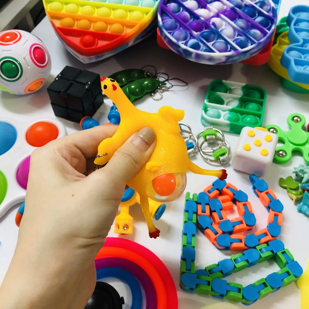 Christmas Fidget Toys Pack Anti Stress Toy Set Marble Relief Gift for Adults Children Sensory Antistress Relief Figet Toys Box
Christmas Fidget Toys Pack Anti Stress Toy Set Marble Relief Gift for Adults Children Sensory Antistress Relief Figet Toys Box