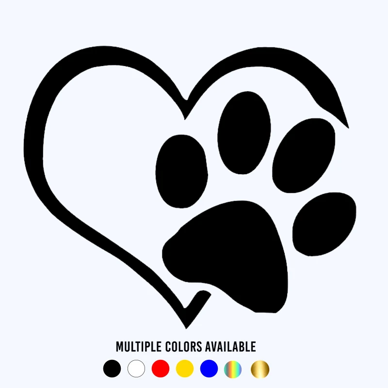 CK20841# Various Sizes/Colors Die-Cut Vinyl Decal Dog Paw Car Sticker Waterproof Auto Decors on Bumper Window Laptop
CK20841# Various Sizes/Colors Die-Cut Vinyl Decal Dog Paw Car Sticker Waterproof Auto Decors on Bumper Window Laptop