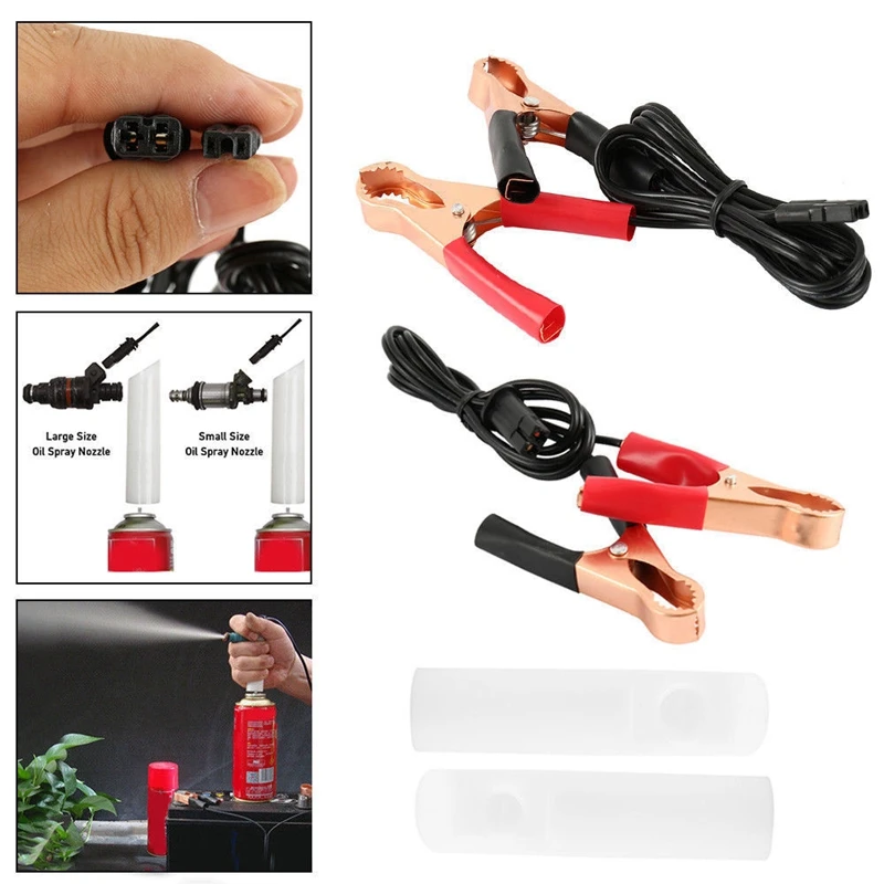 Auto Fuel Injector Nozzle Flush Cleaner Adapter DIY Cleaning Tool Universal Car Kit Set Universal
Auto Fuel Injector Nozzle Flush Cleaner Adapter DIY Cleaning Tool Universal Car Kit Set Universal