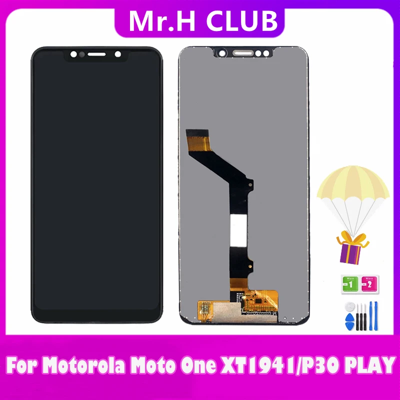 5 9 ''Оригинальный ЖК-экран для Motorola Moto One P30 Play xt1944 ЖК-дисплей сенсорный экран