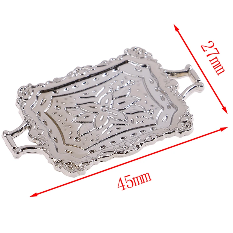 New Miniature Food Accessories Alloy Bakery Vegetable Fruit Plate Tray Food Simulation Furniture For 1:12 Scale Dollhouse Model
New Miniature Food Accessories Alloy Bakery Vegetable Fruit Plate Tray Food Simulation Furniture For 1:12 Scale Dollhouse Model