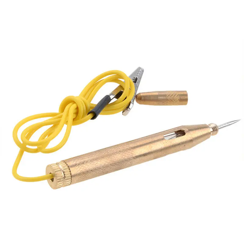 Car Diagnostic Tools DC 6V/12V/24V Automotive Light Circuit Tester Lamp Voltage Test Pen Detector Probe
Car Diagnostic Tools DC 6V/12V/24V Automotive Light Circuit Tester Lamp Voltage Test Pen Detector Probe
