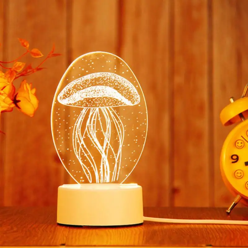 Night Light Acrylic lamp Christmas Tree Creative Pattern Acrylic LED Night Light Various Styles Bedroom Mild Light
Night Light Acrylic lamp Christmas Tree Creative Pattern Acrylic LED Night Light Various Styles Bedroom Mild Light