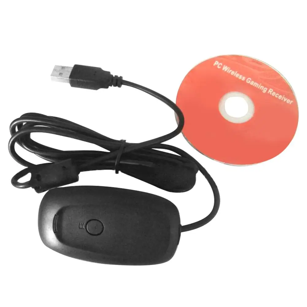 Для Xbox 360 беспроводной геймпад ПК адаптер USB приемник поддерживает систему Win7/8/10