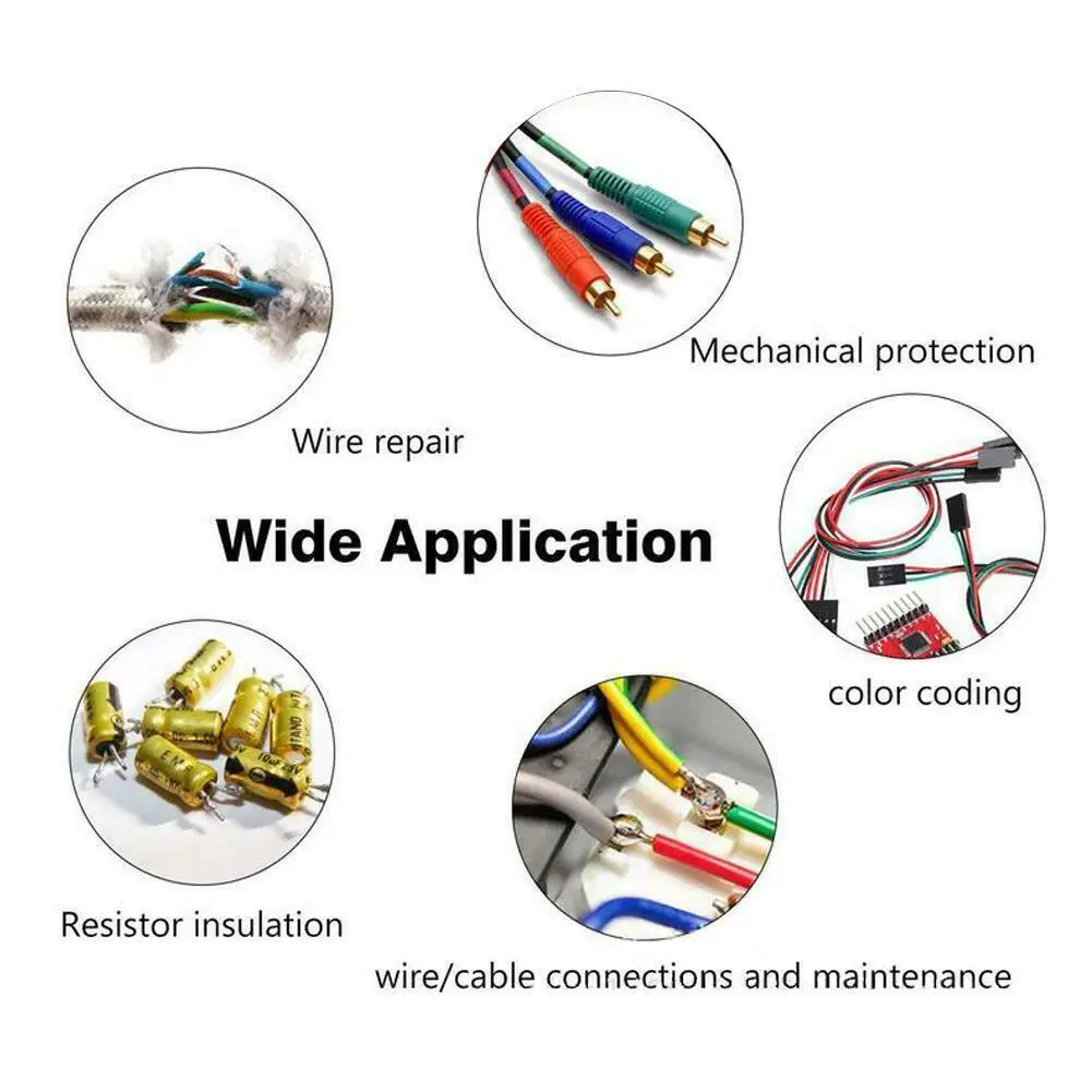8x Electrical Assortment Polyolefin Repair Heat Shrink Tube Insulated Sheath Set Shrinking Assorted Heat Shrink Tube Wire Cable
8x Electrical Assortment Polyolefin Repair Heat Shrink Tube Insulated Sheath Set Shrinking Assorted Heat Shrink Tube Wire Cable
