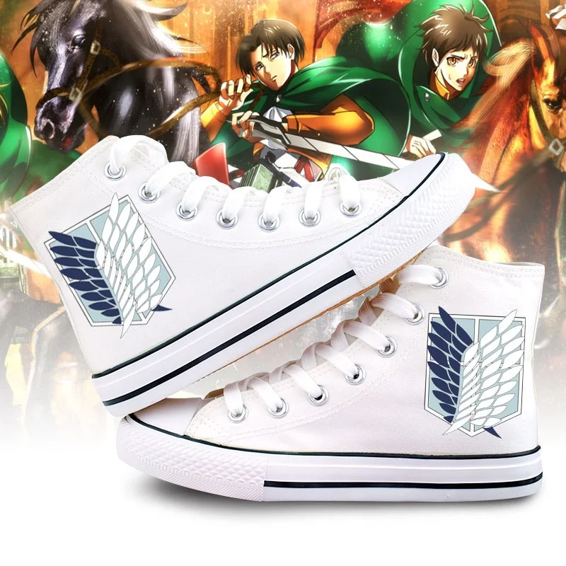 Anime Cos Attack on Titan Eren Mikasa Ackerman plimsolls canvas shoes rope soled shoe
Anime Cos Attack on Titan Eren Mikasa Ackerman plimsolls canvas shoes rope soled shoe