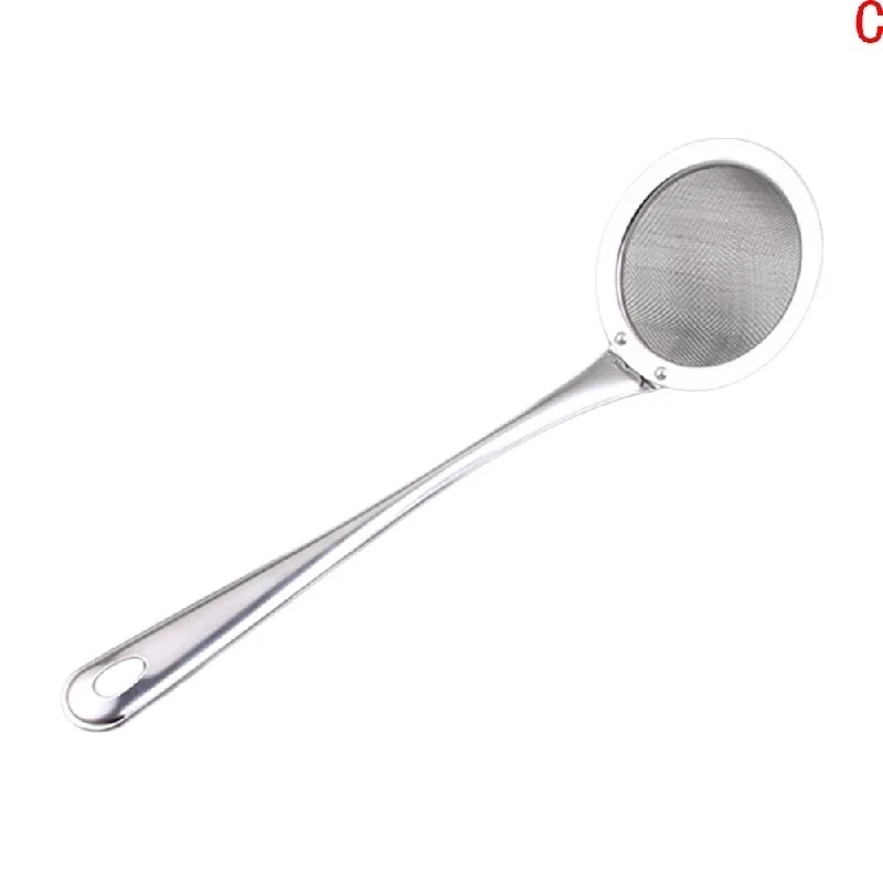 NEW Cooking Tool Small Knife Skimmer Oil Fryer Less Oil Spoon Oil Filter Frying In Stainless Steel Hot Pot Spoon
NEW Cooking Tool Small Knife Skimmer Oil Fryer Less Oil Spoon Oil Filter Frying In Stainless Steel Hot Pot Spoon