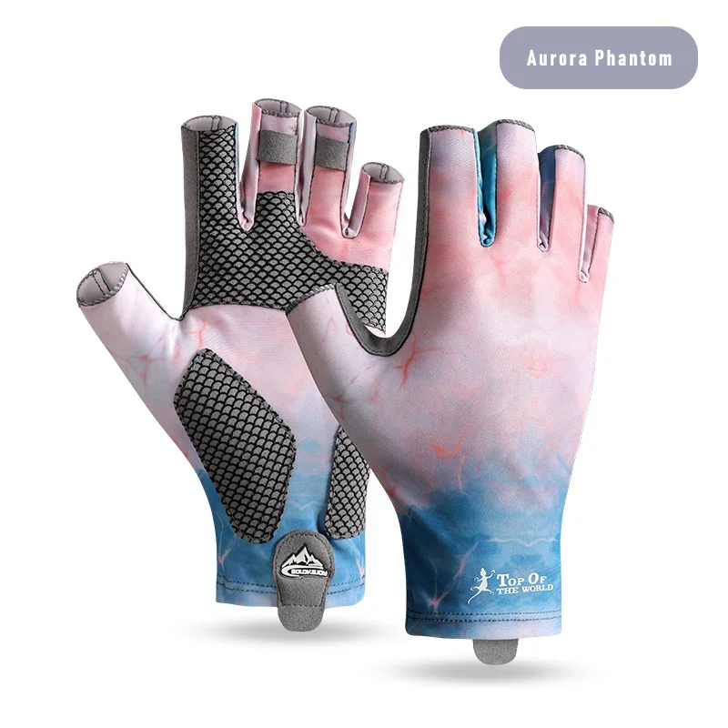 Outdoor Fishing Cycling Gloves UV Protection Kayaking Rowing Fingerless Half Finger Gloves
Outdoor Fishing Cycling Gloves UV Protection Kayaking Rowing Fingerless Half Finger Gloves