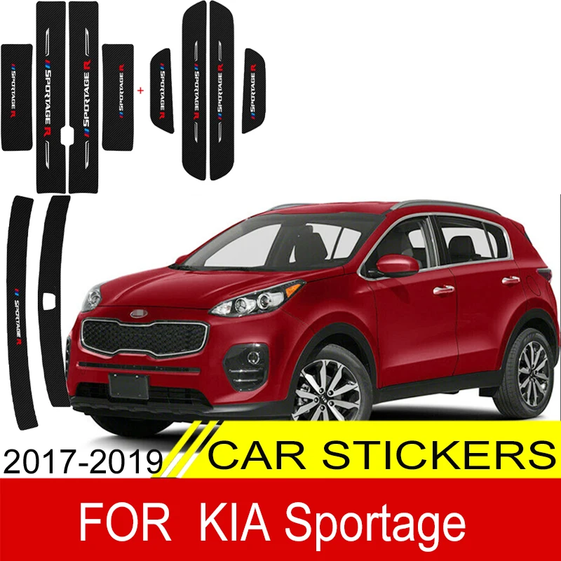 For Kia Sportage 2017 2018 2019 Car Door Sill Guard Cover Protector Stickers Carbon Fiber Threshold Strip Front Rear Taildoor
For Kia Sportage 2017 2018 2019 Car Door Sill Guard Cover Protector Stickers Carbon Fiber Threshold Strip Front Rear Taildoor