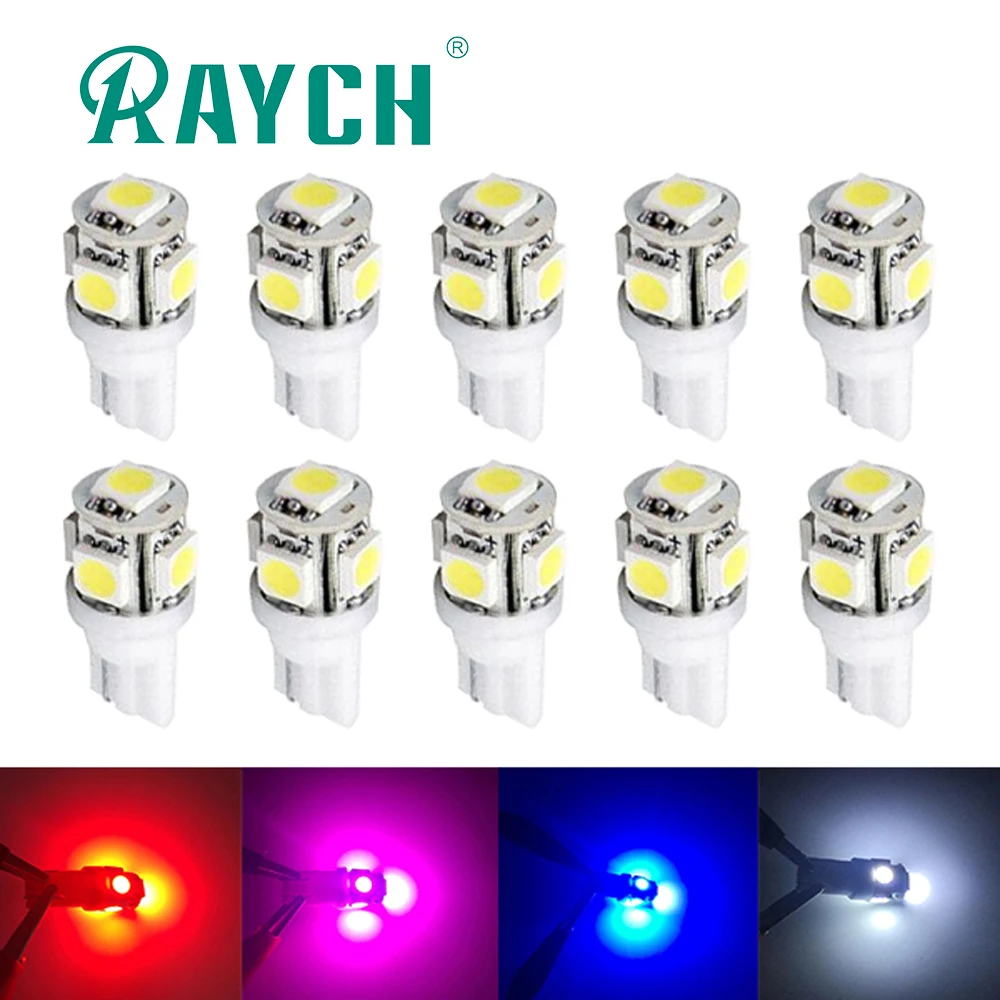 

LED Car Bulb T10 147 152 158 159 161 168 175 184 192 193 259 280 285 447 464 555 White Red Blue Ice Blue Pink Green Orange