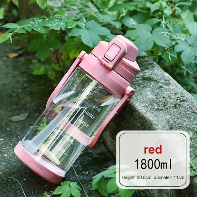 Outdoor Sports 1800ml Straw Cup Plastic Cup Sports Bottle Student Portable Water Cup Coffee Cup Children Straw Cup
Outdoor Sports 1800ml Straw Cup Plastic Cup Sports Bottle Student Portable Water Cup Coffee Cup Children Straw Cup