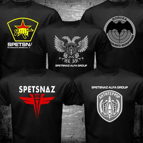 Men TShirt Soviet Russian Eagle Special Forces Soldier Army Spetsnaz Logo T-shirt Short Casual Shirts
Men TShirt Soviet Russian Eagle Special Forces Soldier Army Spetsnaz Logo T-shirt Short Casual Shirts