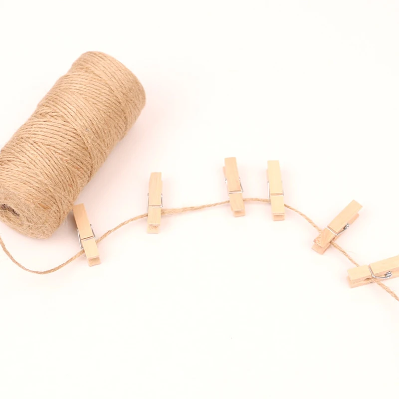 100Meters Natural Vintage Jute Cord String Twine Burlap Rope Ribbon Crafts Sewing Cords DIY Jute Hemp Wedding Party Decoration
100Meters Natural Vintage Jute Cord String Twine Burlap Rope Ribbon Crafts Sewing Cords DIY Jute Hemp Wedding Party Decoration