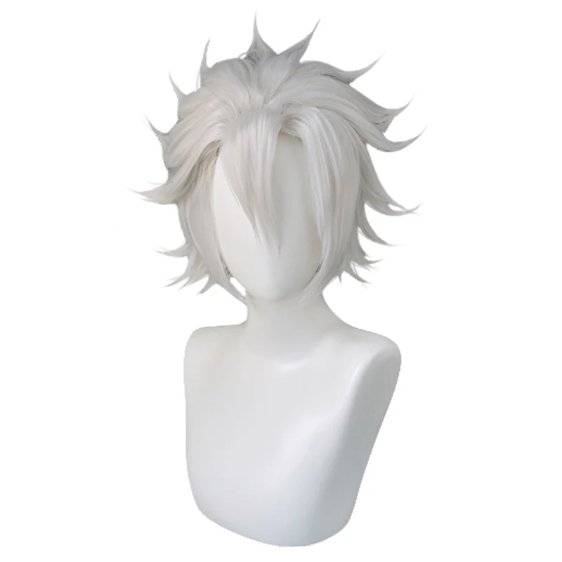 Anime Demon Slayer Cosplay Sanemi Shinazugawa Cosplay Kimetsu No Yaiba Short Silver Wig Cosplay Heat Resistant Synthetic Wigs
Anime Demon Slayer Cosplay Sanemi Shinazugawa Cosplay Kimetsu No Yaiba Short Silver Wig Cosplay Heat Resistant Synthetic Wigs