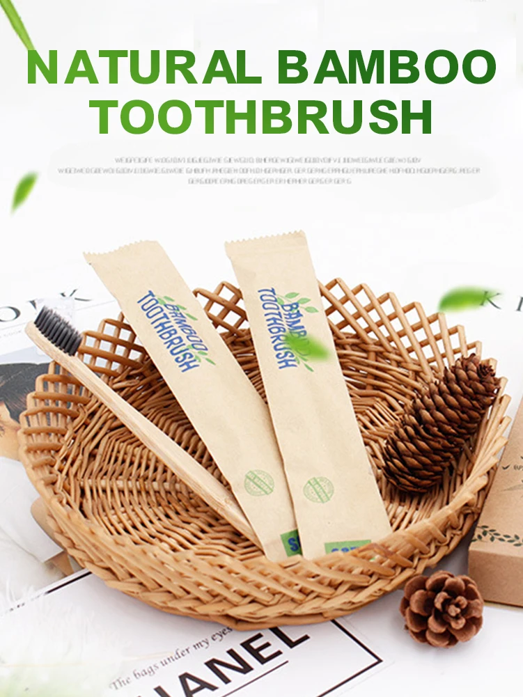 Degradable Toothbrush Pack Of 4 Natural Set Soft Bristle Charcoal Teeth Whitening Bamboo Toothbrushes Soft Dental Oral Care
Degradable Toothbrush Pack Of 4 Natural Set Soft Bristle Charcoal Teeth Whitening Bamboo Toothbrushes Soft Dental Oral Care