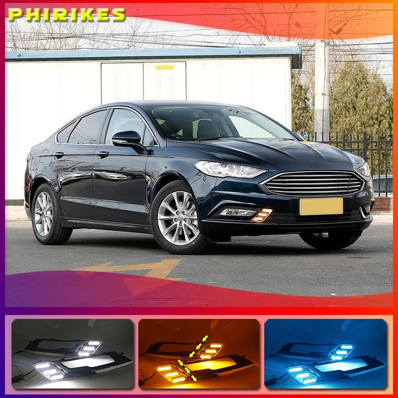 1 комплект для Ford Fusion Mondeo 2017 2018 светодиодный DRL Противотуманные лампы дневного света светильник Дневной светильник Водонепроницаемый укладки светильник
1 комплект для Ford Fusion Mondeo 2017 2018 светодиодный DRL Противотуманные лампы дневного света светильник Дневной светильник Водонепроницаемый укладки светильник