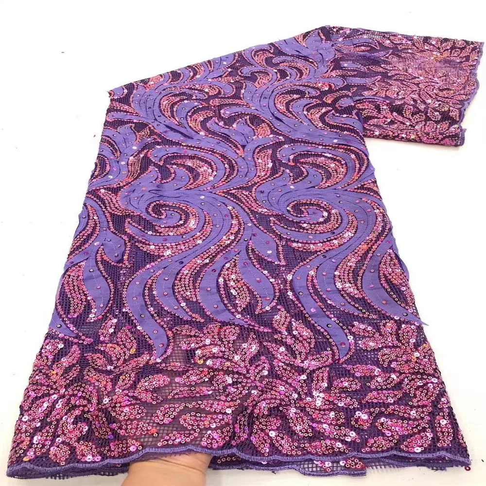 Soso African Lace Fabric 2020 High Quality French Mesh Lace Fabric With Sequins Nigerian Lace Fabrics For Wedding Dress
Soso African Lace Fabric 2020 High Quality French Mesh Lace Fabric With Sequins Nigerian Lace Fabrics For Wedding Dress
