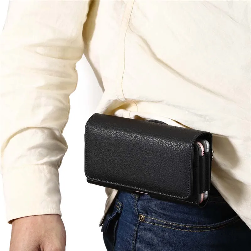 5.5 - 6.9 Inch Double Grid Universal Hanging Durable Leather For Mobile Phone Waist Bag Lychee Pattern PU Material HA010
5.5 - 6.9 Inch Double Grid Universal Hanging Durable Leather For Mobile Phone Waist Bag Lychee Pattern PU Material HA010