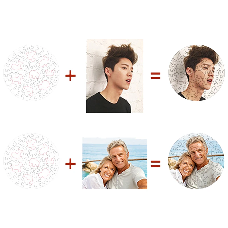 DIY Jigsaw Round Shape Personal Wood Puzzles custerized Wooden Toy Educational Toys Brain Teaser 
DIY Jigsaw Round Shape Personal Wood Puzzles custerized Wooden Toy Educational Toys Brain Teaser