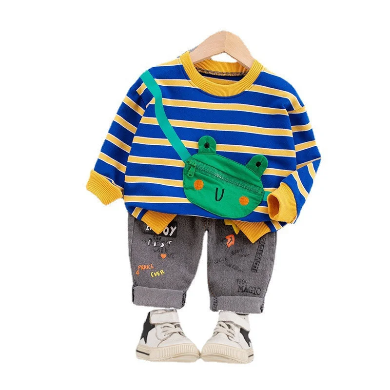 Spring Baby Girls Fashion Clothes Autumn Children Cotton Boys T-Shirt Pants 2Pcs/Sets Kids Cartoon Sportswear Toddler Clothing
Spring Baby Girls Fashion Clothes Autumn Children Cotton Boys T-Shirt Pants 2Pcs/Sets Kids Cartoon Sportswear Toddler Clothing