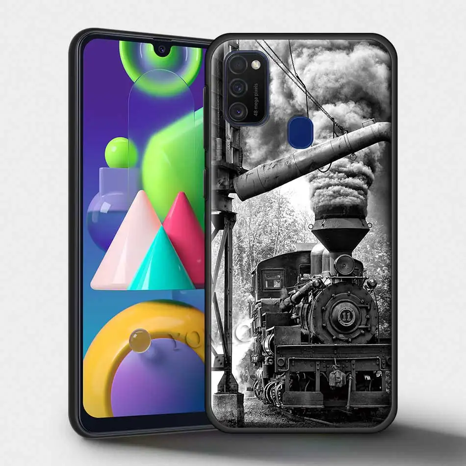 Soft Case for Samsung Galaxy M31 M30s M51 M31s A91 M11 A71 A42 A21 M01 A10e A02s A32 5G Silicone Cover Black Railroad Train
Soft Case for Samsung Galaxy M31 M30s M51 M31s A91 M11 A71 A42 A21 M01 A10e A02s A32 5G Silicone Cover Black Railroad Train
