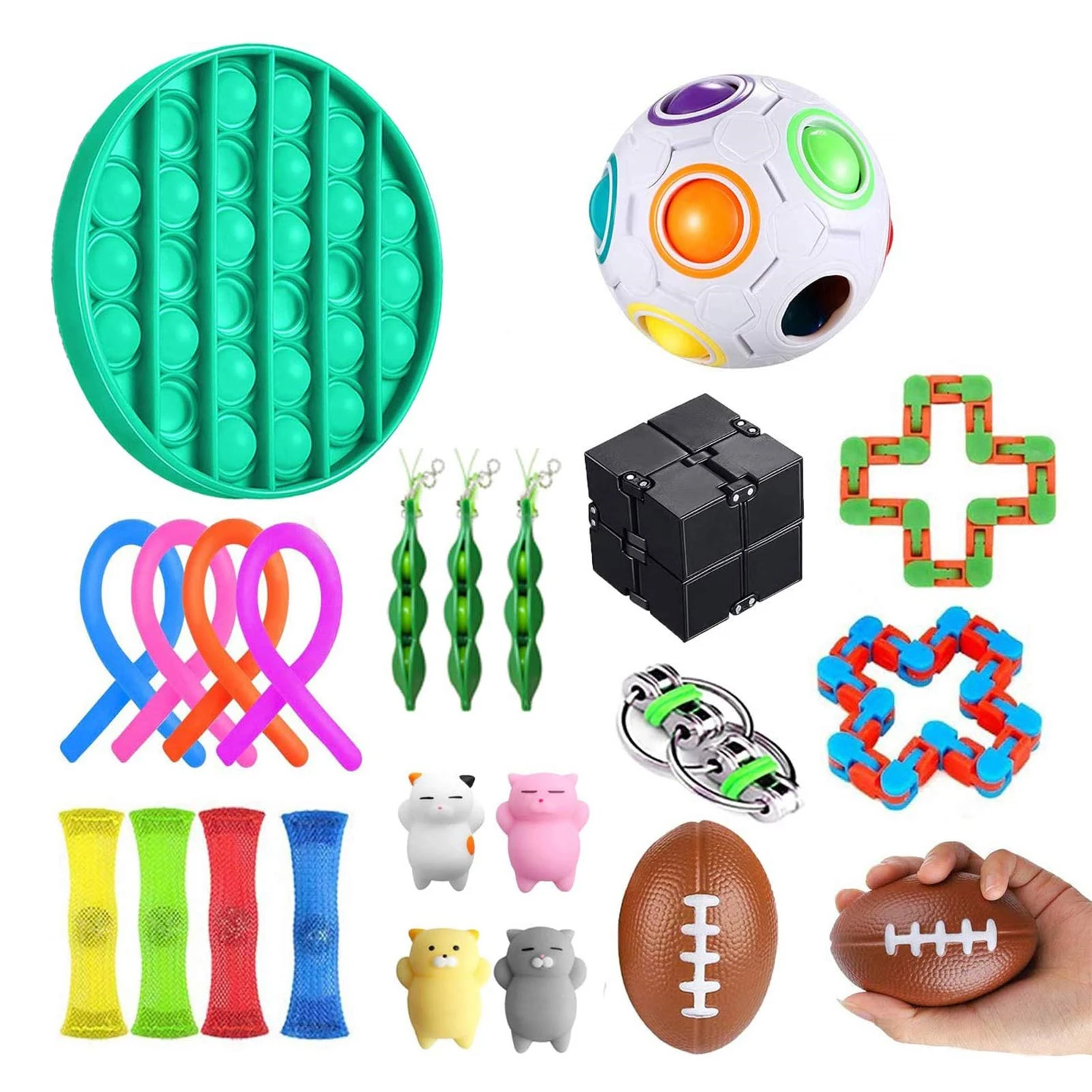 22 пакет Непоседа сенсорные набор игрушек игрушка для снятия стресса игрушки