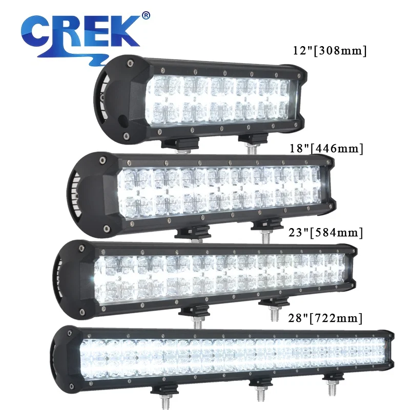 CREK 12 18 23 28" Inch Truck LED Work Light Bar Lamp 12V 24V White Daylight For Auto Lorry SUV ATV 4x4 4WD JEEP Off-road Car
CREK 12 18 23 28" Inch Truck LED Work Light Bar Lamp 12V 24V White Daylight For Auto Lorry SUV ATV 4x4 4WD JEEP Off-road Car