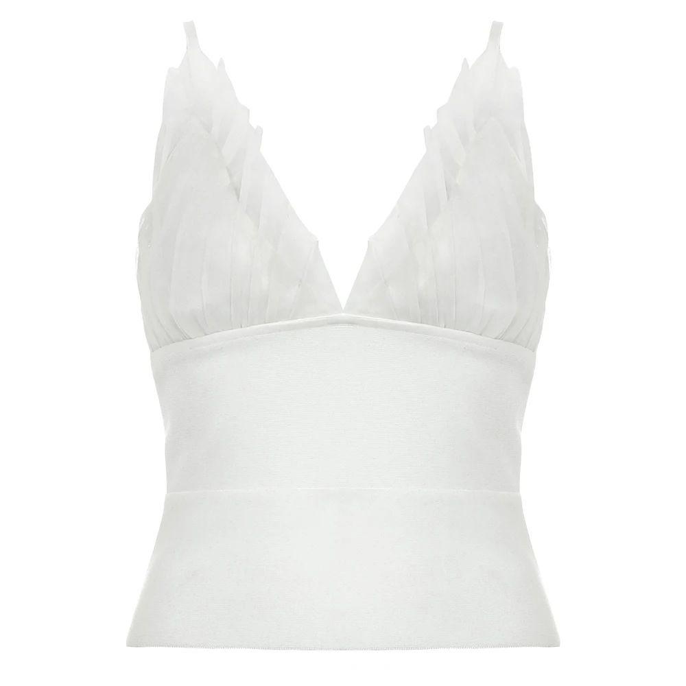 Женский укороченный Топ вечерние элегантный кружевной топ белого цвета, модный базовый топ на бретелях, лето 2021
Женский укороченный Топ вечерние элегантный кружевной топ белого цвета, модный базовый топ на бретелях, лето 2021