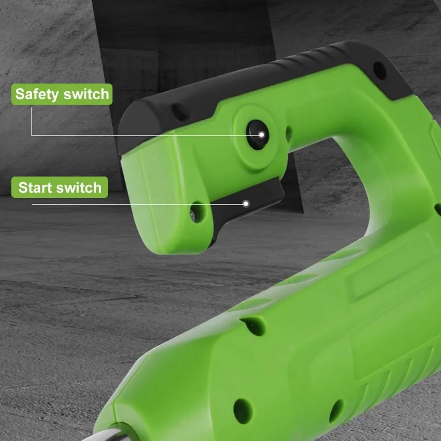 36V Cordless Grass Hedge Trimmer 1880W Portable Electric Lawn Mower Handheld Adjustable Mowing Machine Garden Tool with Battery
36V Cordless Grass Hedge Trimmer 1880W Portable Electric Lawn Mower Handheld Adjustable Mowing Machine Garden Tool with Battery
