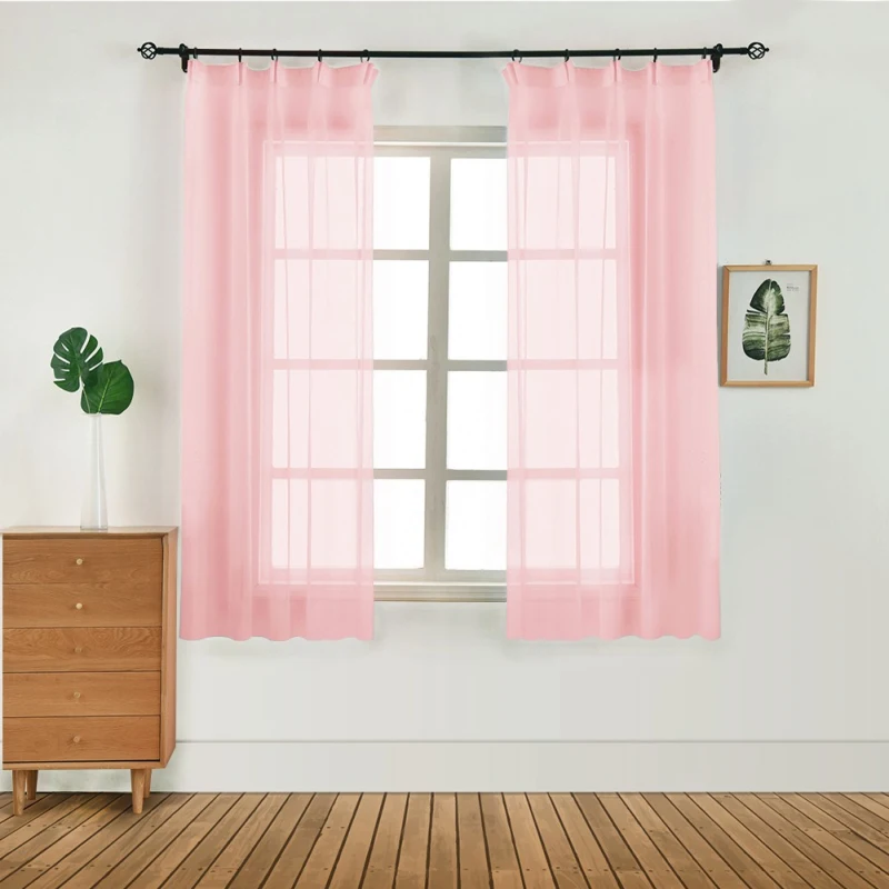 Window Tulle Curtain ins style white Window Screening Solid Door Curtains Drape Panel Sheer Tulle For Living Room 1PC 100x130cm
Window Tulle Curtain ins style white Window Screening Solid Door Curtains Drape Panel Sheer Tulle For Living Room 1PC 100x130cm