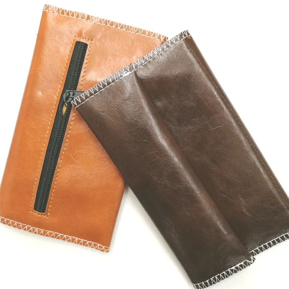 PU Leather Tobacco Pouch Bag 3-layer Waterproof with Concealed Buckle Cigarette Rolling Pipe Tobacco Case Tip Wallet Bag
PU Leather Tobacco Pouch Bag 3-layer Waterproof with Concealed Buckle Cigarette Rolling Pipe Tobacco Case Tip Wallet Bag