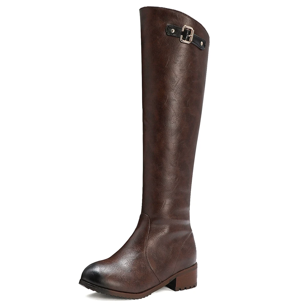 DORATASIA Retro Classic Girl Fashion Brand Mid Calf Boots Winter Round Toe Boots Women Buckle Zipper Low Heel Shoes Woman
DORATASIA Retro Classic Girl Fashion Brand Mid Calf Boots Winter Round Toe Boots Women Buckle Zipper Low Heel Shoes Woman