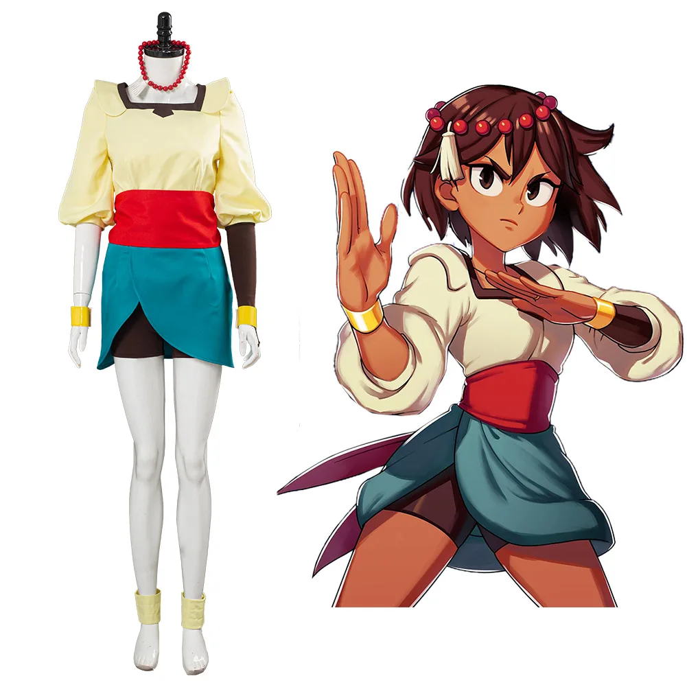 Game Indivisible Ajina Cosplay Costume Uniform Outfits Halloween Carnival Costumes
Game Indivisible Ajina Cosplay Costume Uniform Outfits Halloween Carnival Costumes