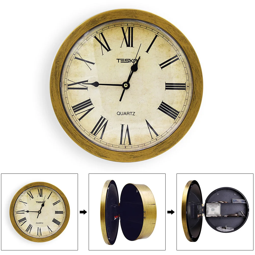 Safety Box Pointer Storage Home Watch Security Wall Hanging Clock Jewelry Office Cash Retro Secret Vintage
Safety Box Pointer Storage Home Watch Security Wall Hanging Clock Jewelry Office Cash Retro Secret Vintage