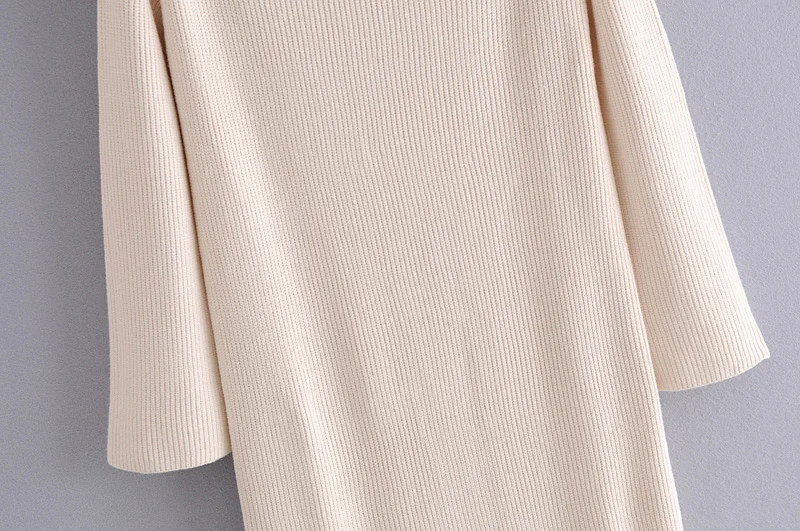 Women's Fashin Sheath Office Lady Style Off The Shoulder Slash Neck Full Sleeve Mid-calf Long Computer knitting Dress
Women's Fashin Sheath Office Lady Style Off The Shoulder Slash Neck Full Sleeve Mid-calf Long Computer knitting Dress