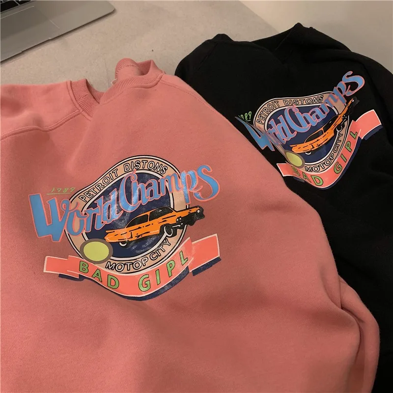 Women's pink sweater with plush and thickened autumn winter 2020 new loose Korean chic fashion
Women's pink sweater with plush and thickened autumn winter 2020 new loose Korean chic fashion