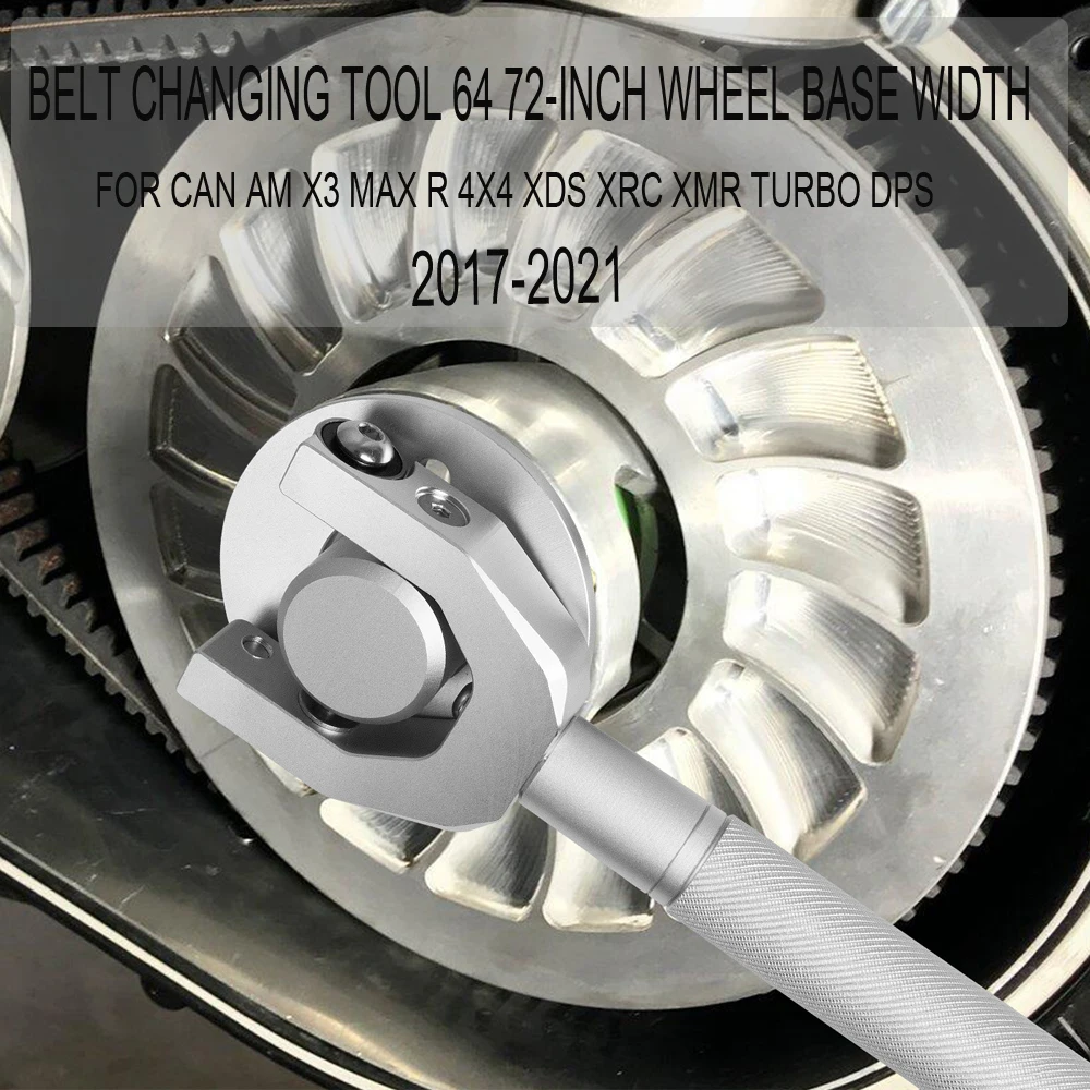 Belt Changing Tool Clutch Removal 64 72-Inch Wheel Base Width For Can Am X3 Max R 4x4 XDS XRC XMR Turbo DPS 2017-2021
Belt Changing Tool Clutch Removal 64 72-Inch Wheel Base Width For Can Am X3 Max R 4x4 XDS XRC XMR Turbo DPS 2017-2021