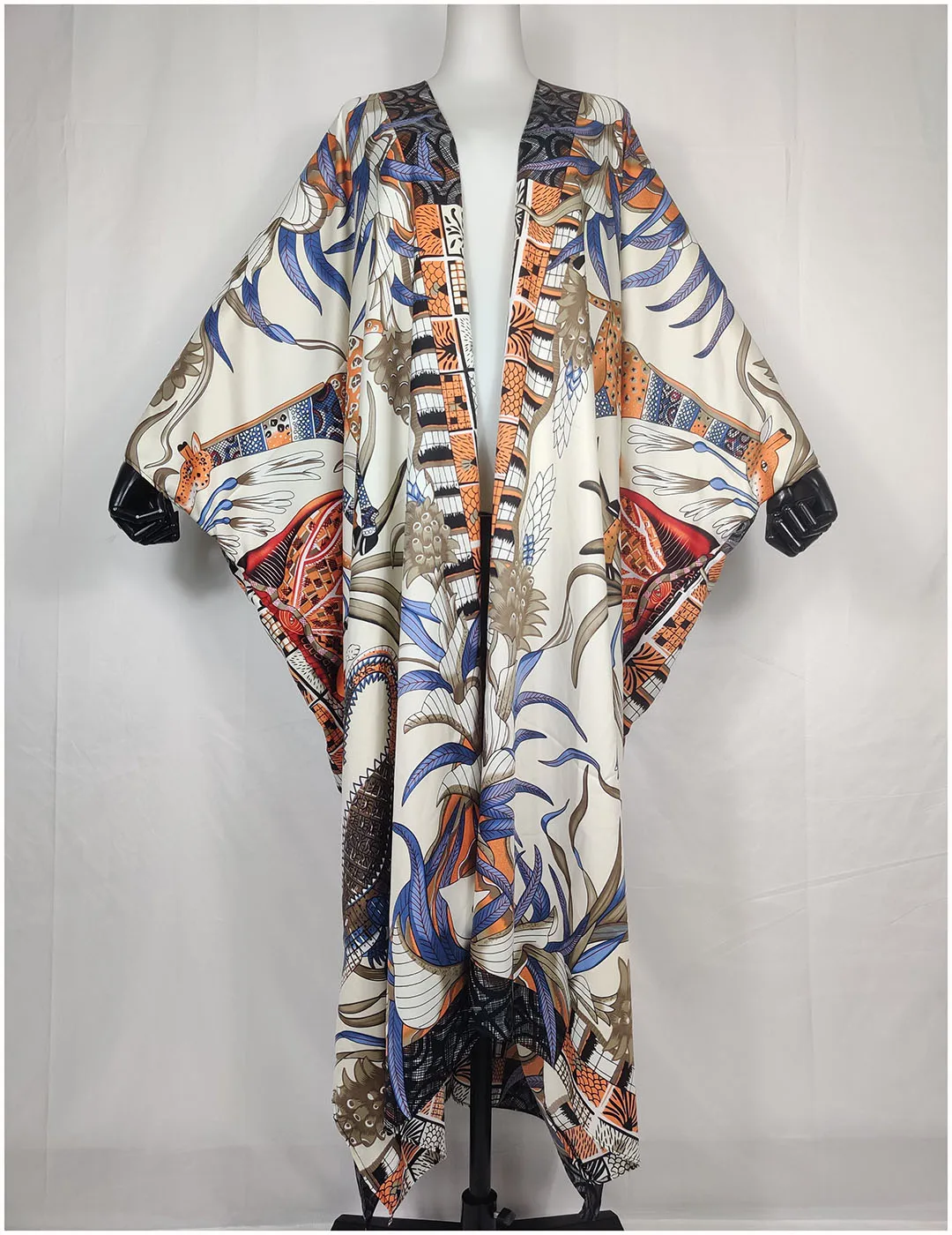New Floral 2021 Summer Bohemian Beach Overall Kimono For Women Middle East Popular Silk Muslim Women's Cardigan Kaftan Clothing
New Floral 2021 Summer Bohemian Beach Overall Kimono For Women Middle East Popular Silk Muslim Women's Cardigan Kaftan Clothing