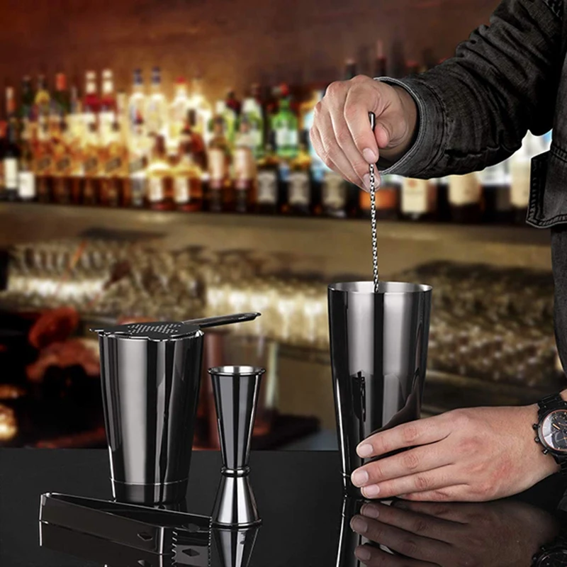 Cocktail Shaker Bar Set Stainless Steel Bartender Kit Mixer Drink Bartender Tools Browser Kit Bars Set Tool Accessories Home Mix
Cocktail Shaker Bar Set Stainless Steel Bartender Kit Mixer Drink Bartender Tools Browser Kit Bars Set Tool Accessories Home Mix