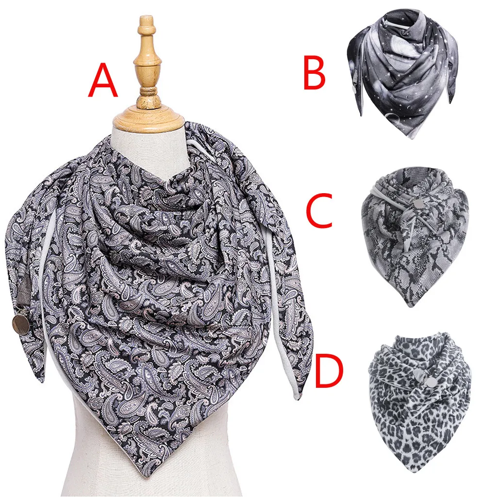 Scarves Women Soild Dot Printing Button Soft Wrap Scarves Shawls Head Face Neck Gaiter Outdoor Print Scarf Face Cover Scarves F9
Scarves Women Soild Dot Printing Button Soft Wrap Scarves Shawls Head Face Neck Gaiter Outdoor Print Scarf Face Cover Scarves F9