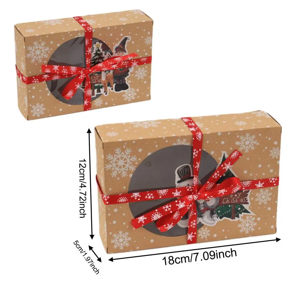24PCS Christmas Cookie Gift Box Kraft Paper Candy Gift Boxes Bags Food Packaging Box Christmas Party Kids Gift New Year Navidad
24PCS Christmas Cookie Gift Box Kraft Paper Candy Gift Boxes Bags Food Packaging Box Christmas Party Kids Gift New Year Navidad