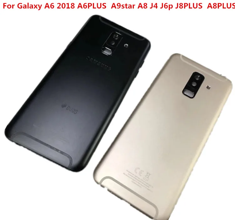 Задняя крышка для Samsung Galaxy A8 2018/A8PLUS 2018, чехол для аккумулятора + кнопка регулировки громкости + запасные части для объектива камеры 
Задняя крышка для Samsung Galaxy A8 2018/A8PLUS 2018, чехол для аккумулятора + кнопка регулировки громкости + запасные части для объектива камеры